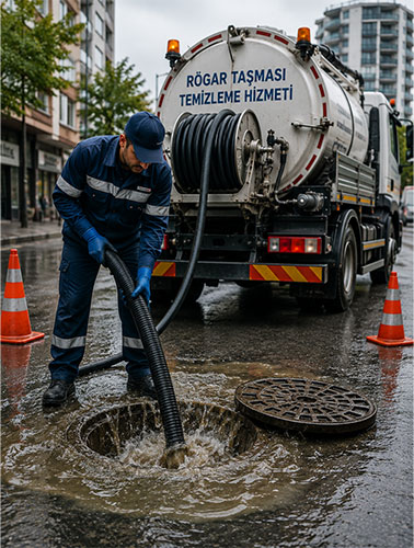 rögar taşması temizleme hizmeti